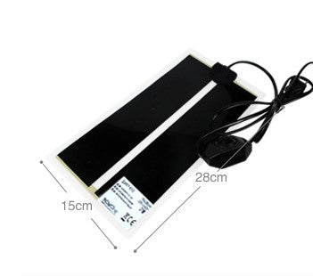 KFX-8121405 Adjustable Heat Mat with Temperature Controller for Terrariums and Reptiles, 28x28cm, 220V, 14W