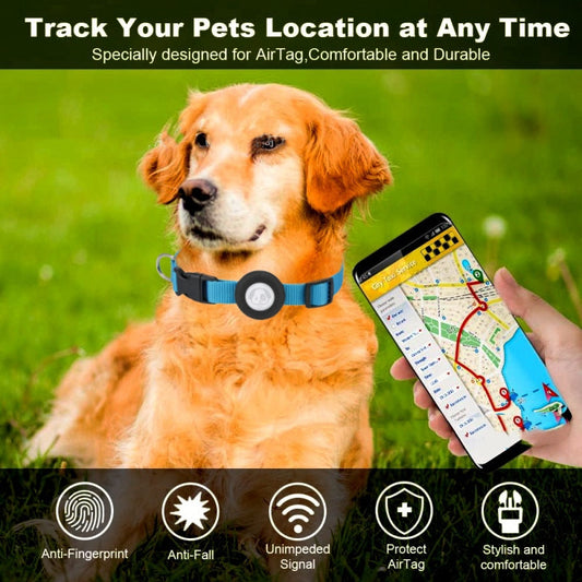 KFX-8123709 Waterproof Silicone Dog Collar with Adjustable Nylon Ribbon in Solid Colors