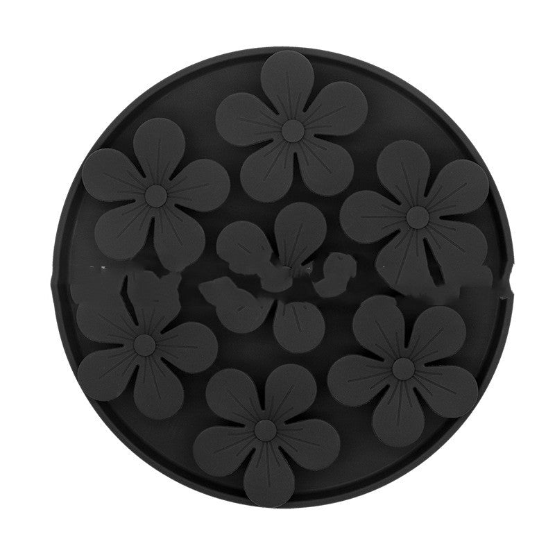 KFX-8125501 Slow Feeding Pet Food Suction Cup Dish for Cats and Dogs - Silicone Licking Sniff Pad