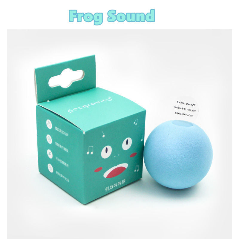 KFX-8126525 Mint and Sound Interactive Cat Toy Balls with Catnip Option