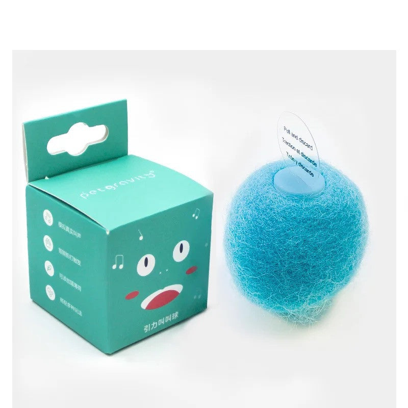 KFX-8126525 Mint and Sound Interactive Cat Toy Balls with Catnip Option