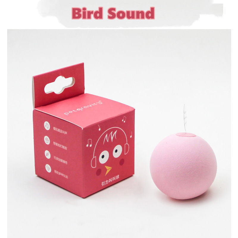 KFX-8126525 Mint and Sound Interactive Cat Toy Balls with Catnip Option