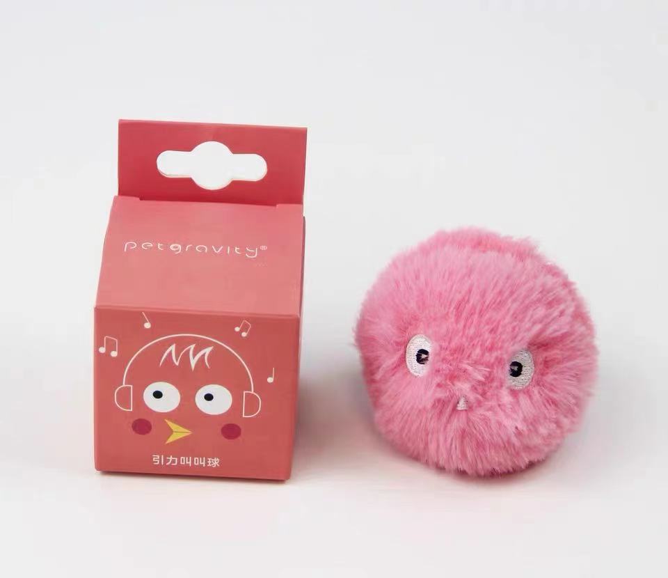 KFX-8126525 Mint and Sound Interactive Cat Toy Balls with Catnip Option