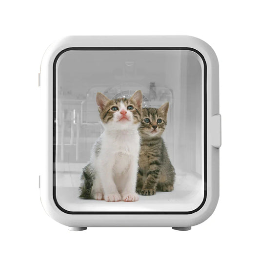 KFX-813651 Automatic Pet Dryer Box for Cats and Dogs - 220-240V, Quiet Operation, Compact Design
