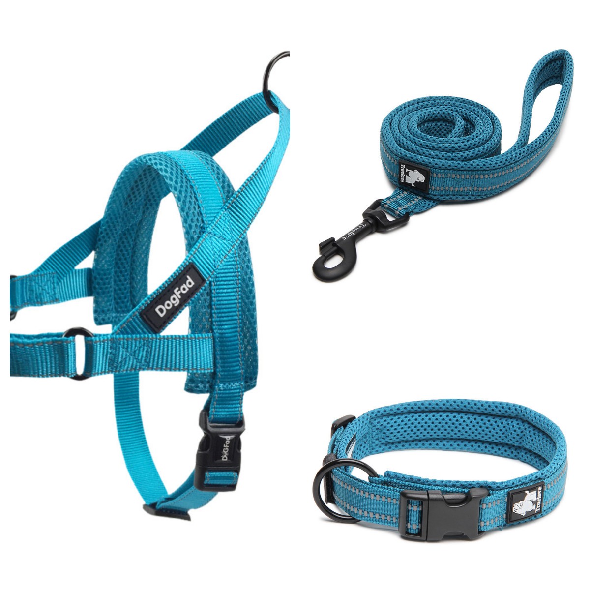 KFX-8142781 Durable Nylon Dog Leash in Multiple Colors - Stretchable and Comfortable