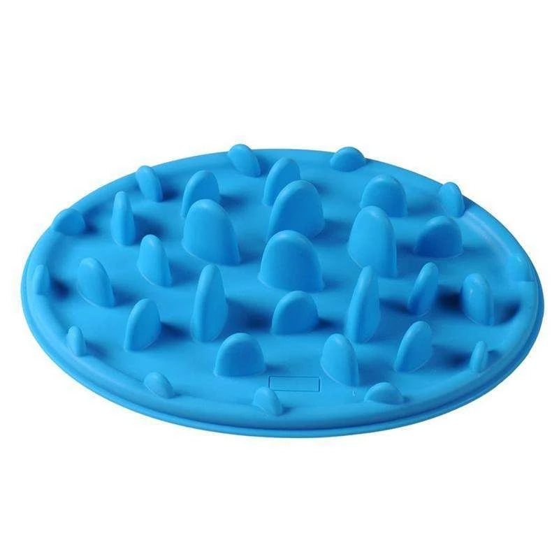 KFX-8143165 Interactive Slow Feeding Bowl for Cats and Small Dogs - Stimulates Mind and Reduces Eating Speed