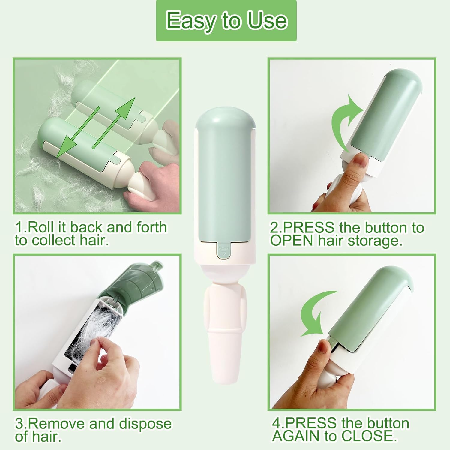 KFX-8150205 Pet Hair Remover for Couch, Bedding, and Furniture - Easy and Efficient Use