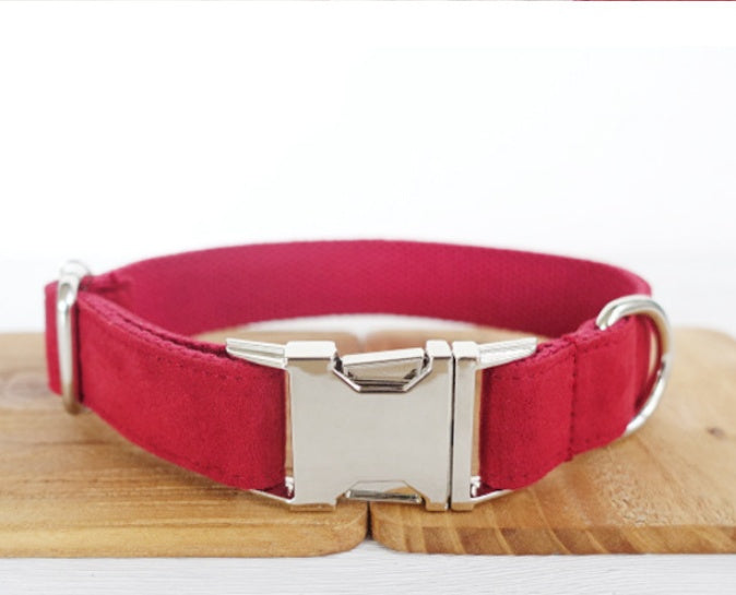 KFX-8150717 Durable Polyester Dog Traction Collar for Secure Leash Control
