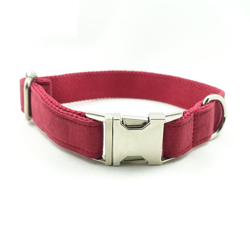 KFX-8150717 Durable Polyester Dog Traction Collar for Secure Leash Control