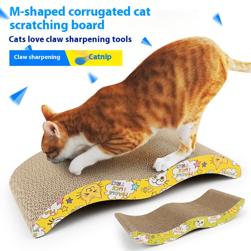KFX-8154685 Cat Scratch Board - Innovative Corrugated Paper Designs for Claw Grinding
