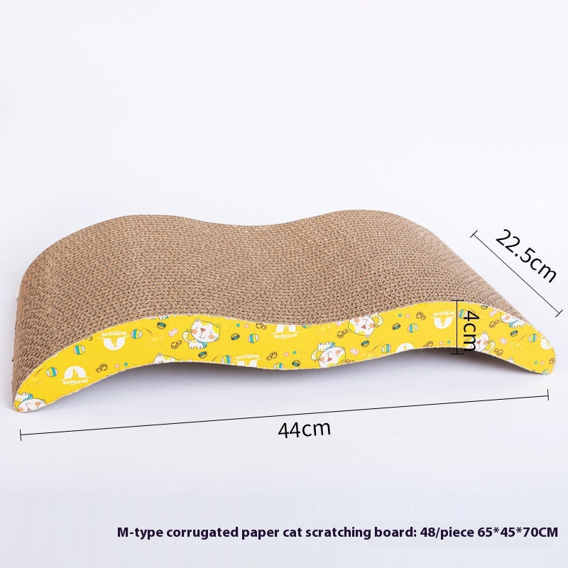 KFX-8154685 Cat Scratch Board - Innovative Corrugated Paper Designs for Claw Grinding