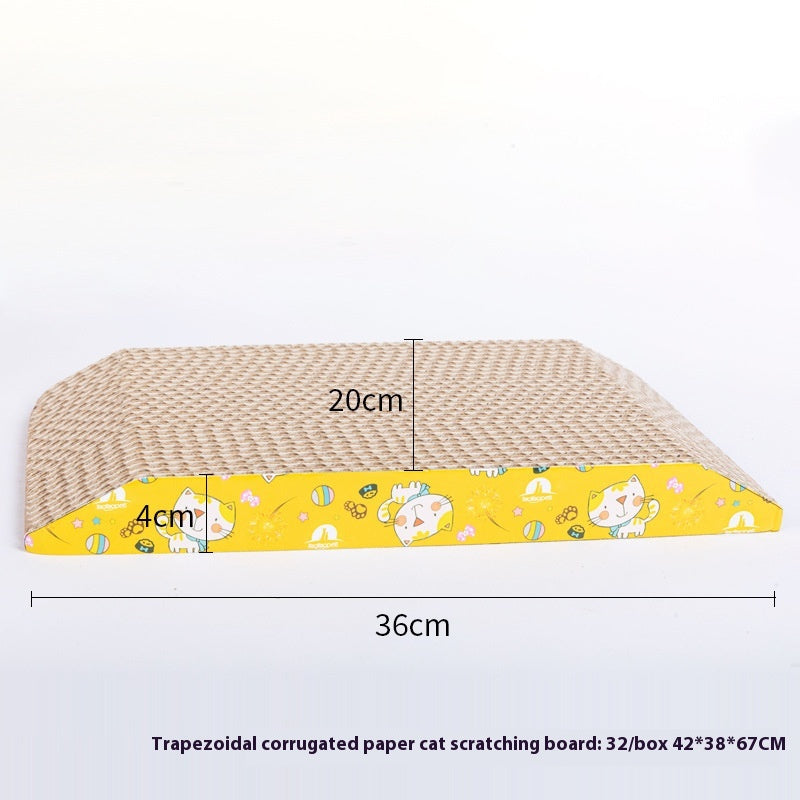 KFX-8154685 Cat Scratch Board - Innovative Corrugated Paper Designs for Claw Grinding