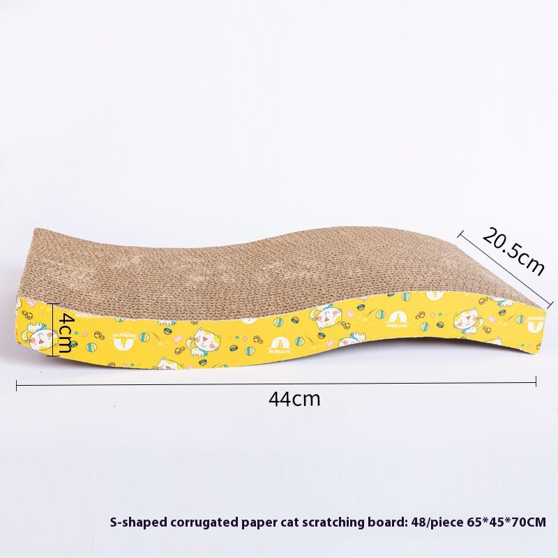 KFX-8154685 Cat Scratch Board - Innovative Corrugated Paper Designs for Claw Grinding