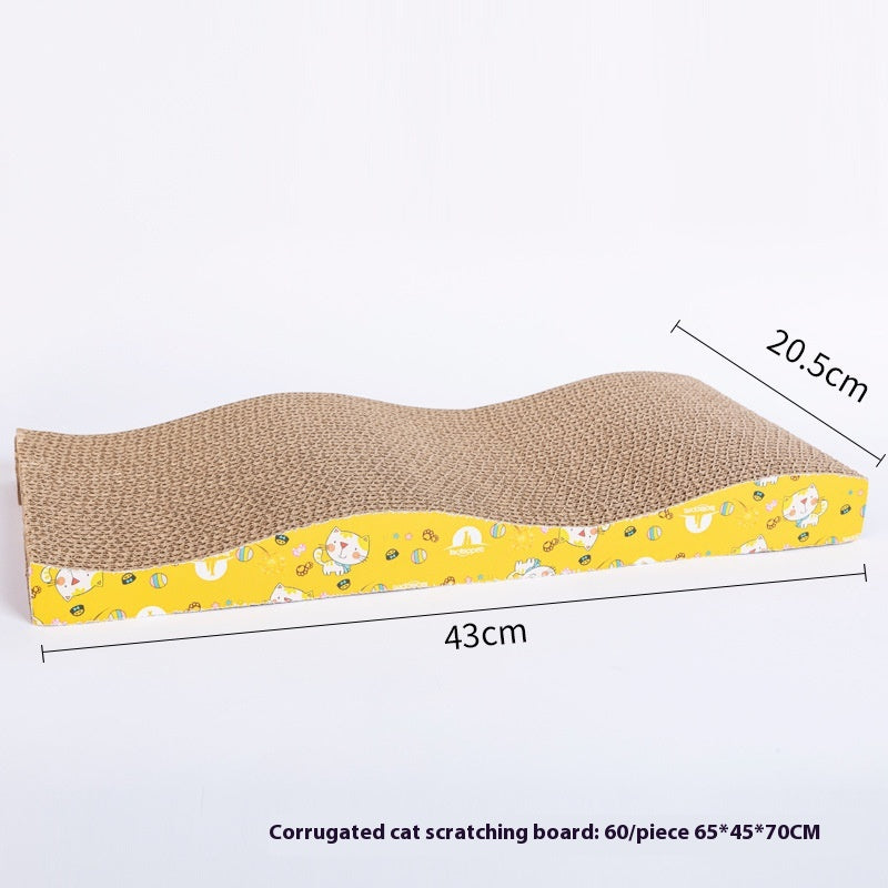 KFX-8154685 Cat Scratch Board - Innovative Corrugated Paper Designs for Claw Grinding