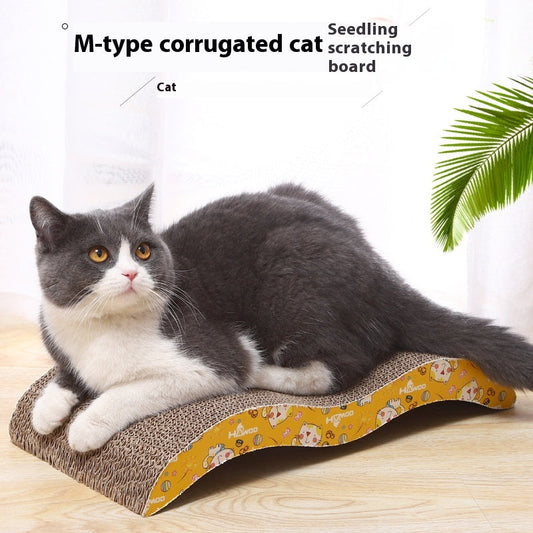 KFX-8154685 Cat Scratch Board - Innovative Corrugated Paper Designs for Claw Grinding