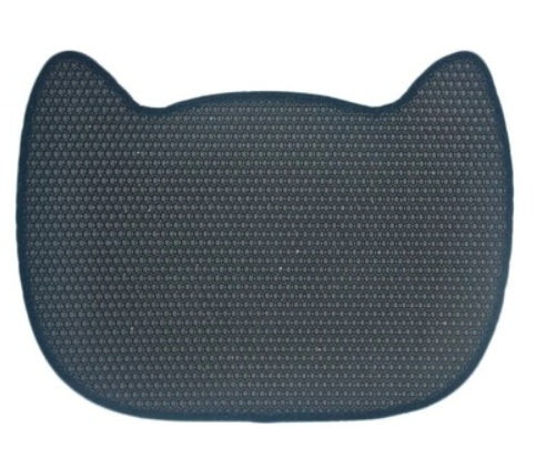 KFX-8156349 Non-Slip Cat Litter Mat for Easy Cleanup, Anti-Skid EVA Design, Available in Multiple Colors