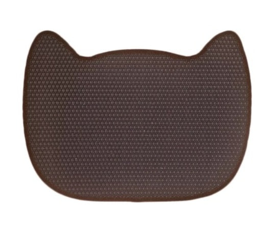 KFX-8156349 Non-Slip Cat Litter Mat for Easy Cleanup, Anti-Skid EVA Design, Available in Multiple Colors