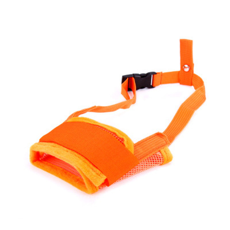 KFX-8157757 Duck Beak Protective Anti-Bite Mouth Cover - Breathable Nylon Mask with Adjustable Velcro Closure