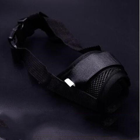 KFX-8157757 Duck Beak Protective Anti-Bite Mouth Cover - Breathable Nylon Mask with Adjustable Velcro Closure