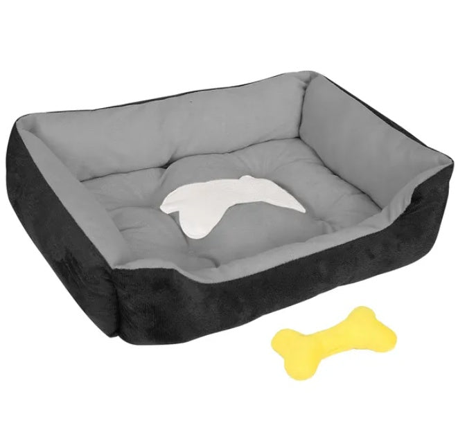 KFX-8158141 Cozy XXL Soft Warm Fleece Bed for Dogs and Cats - Perfect Nesting Cushion and Mat