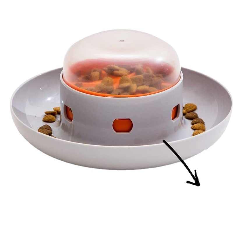 KFX-8160445 Automatic Pet Feeder for Dogs and Cats with Press Leakage Design