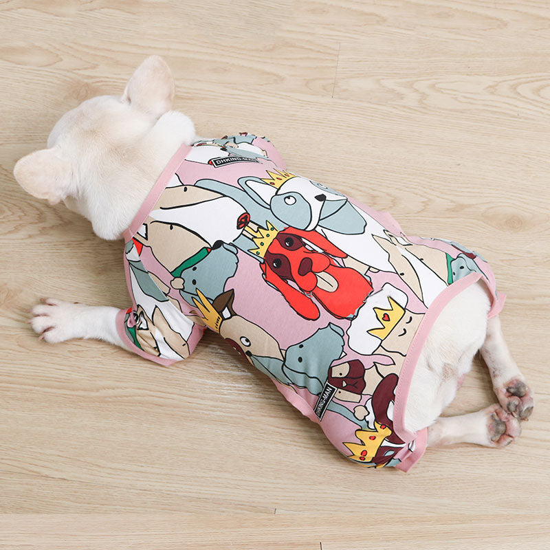 KFX-8160829 Lightweight Cotton Four-Legged Sweater for Spring and Summer Wear