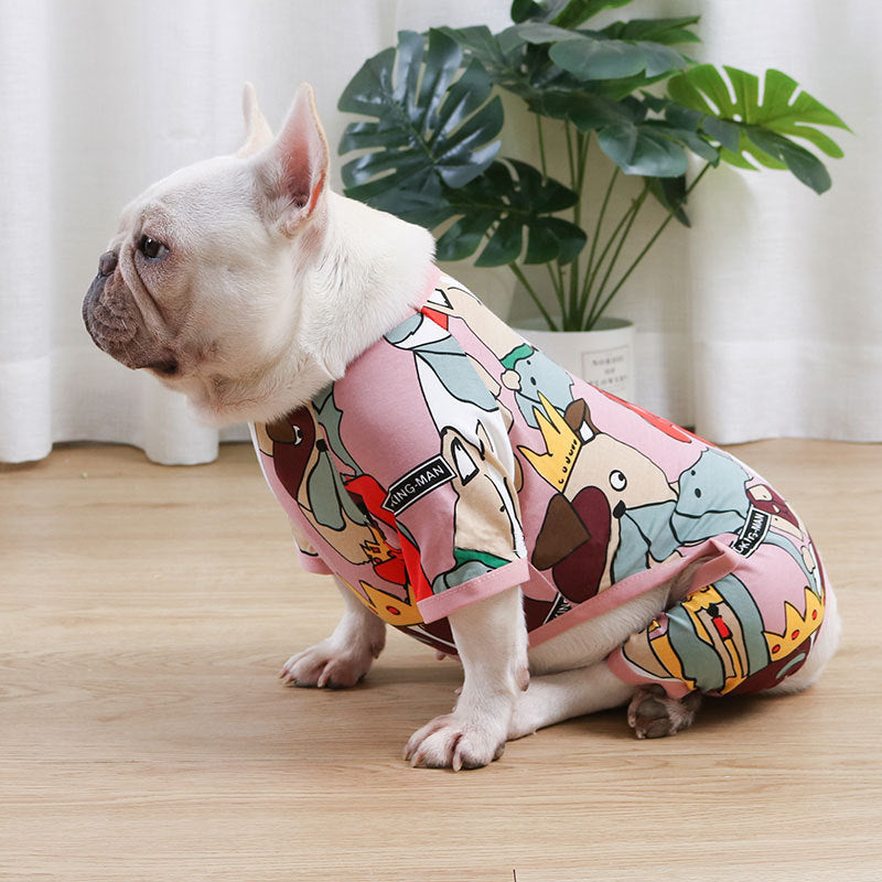 KFX-8160829 Lightweight Cotton Four-Legged Sweater for Spring and Summer Wear