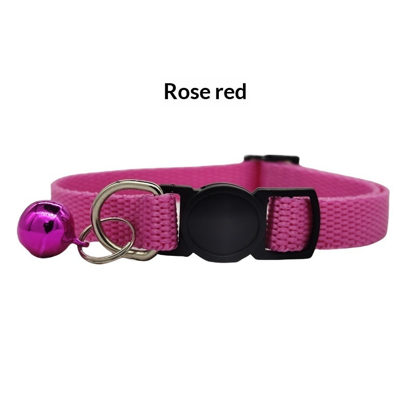 KFX-8162237 Adjustable Geometric Pattern Pet Collar in Multiple Colors - Universal Fit for All Seasons