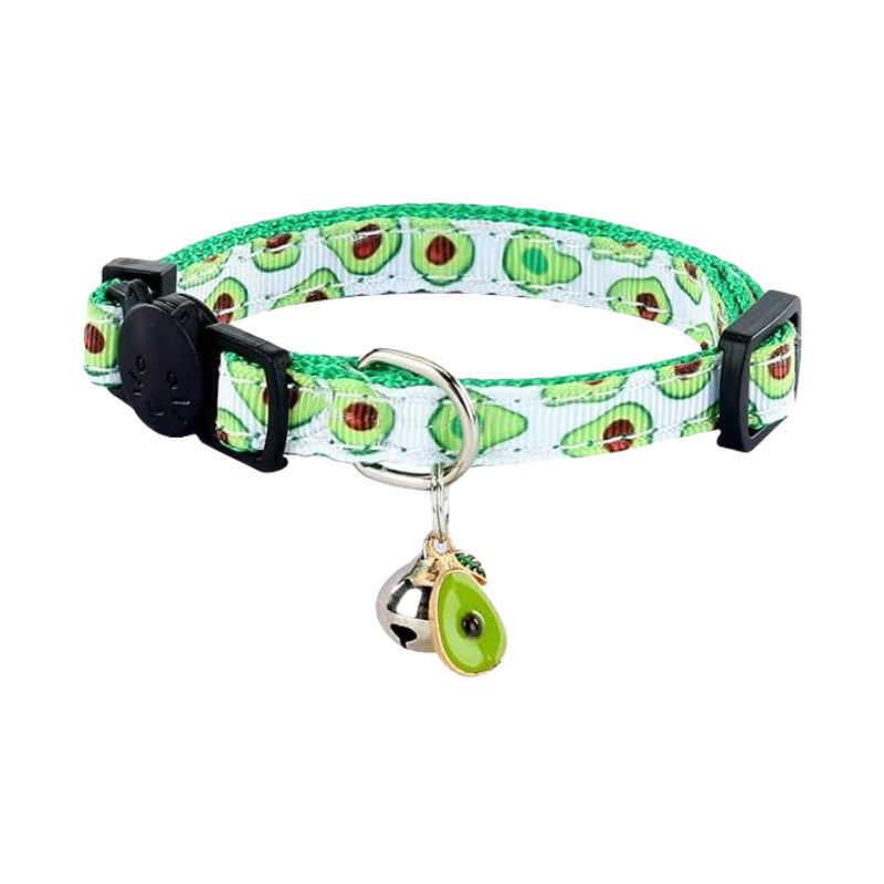 KFX-8162237 Adjustable Geometric Pattern Pet Collar in Multiple Colors - Universal Fit for All Seasons