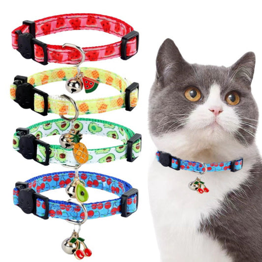 KFX-8162237 Adjustable Geometric Pattern Pet Collar in Multiple Colors - Universal Fit for All Seasons