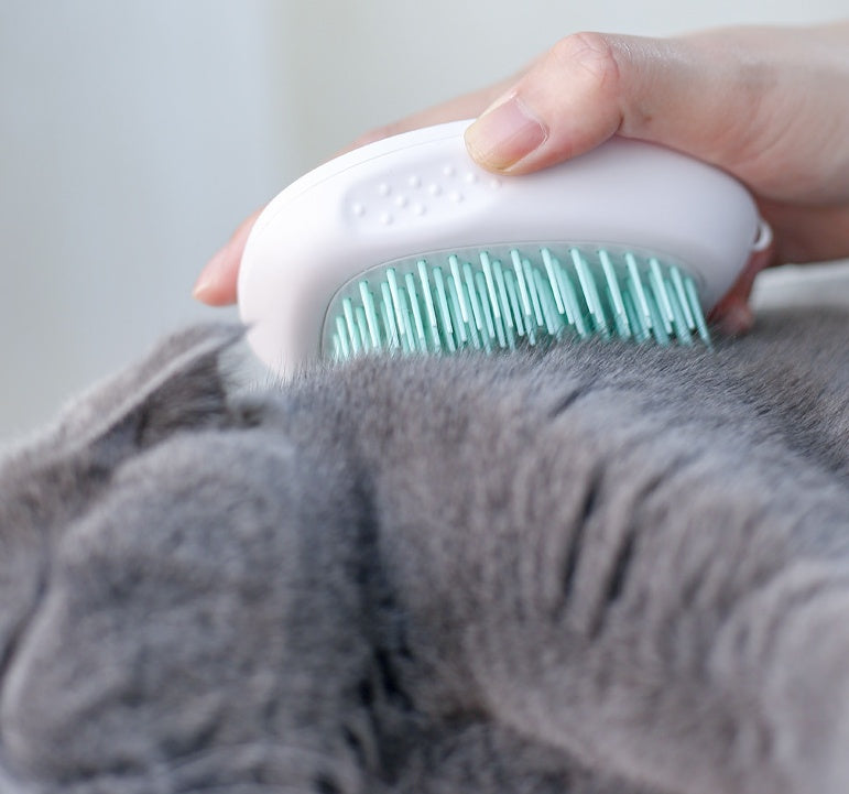 KFX-8165821 Pet Hair Removal Comb - ABS Comb for Cat Grooming 7.2 x 10.6 x 4.2 CM