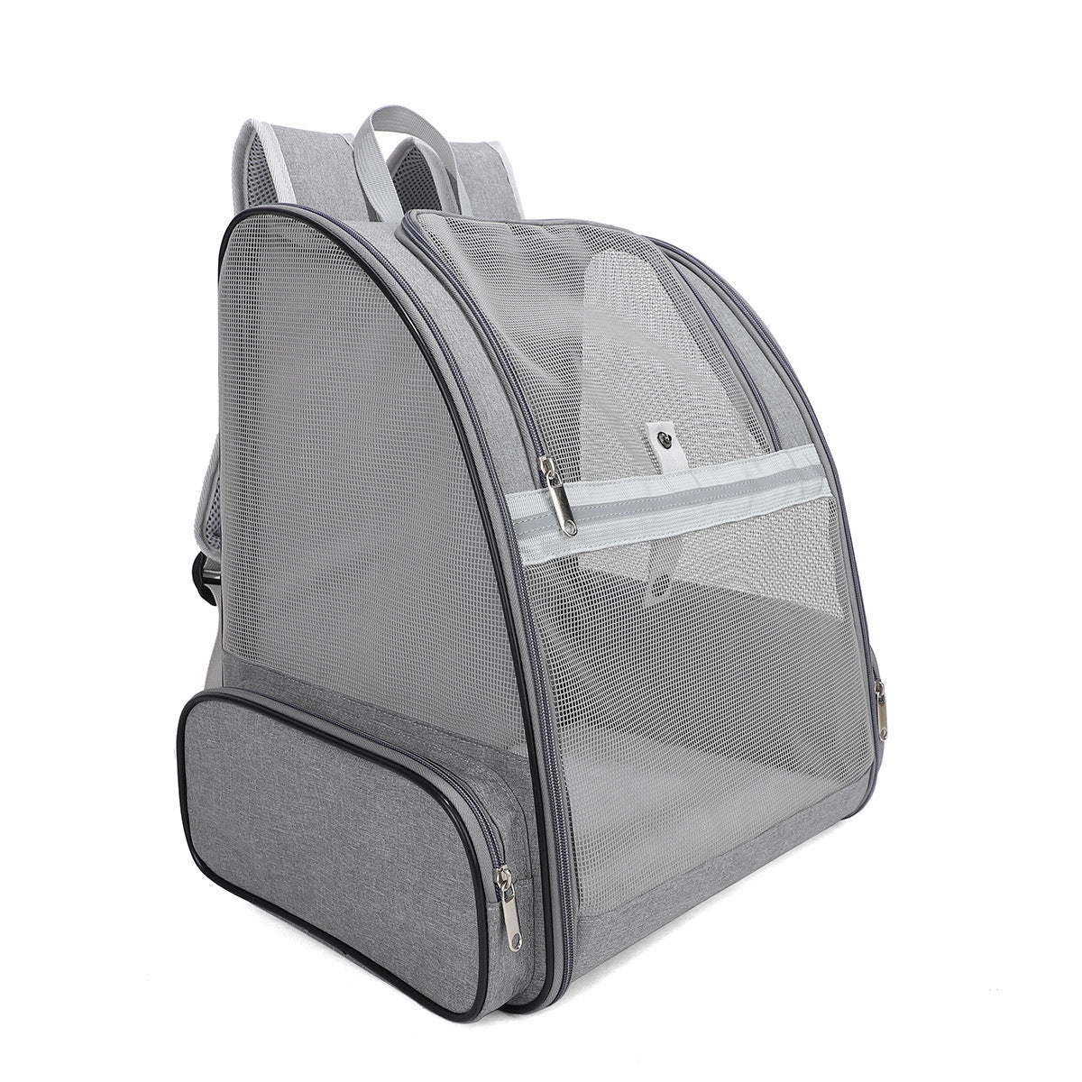 KFX-8166461 Portable and Foldable Breathable Cat Bag, Medium-Hard PVC, 3 Color Options Available