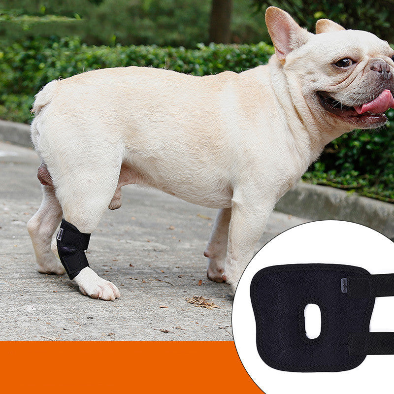 KFX-8166845 Anti-Licking Bandage for Dogs - Adjustable Size S, M, L, XL, Black Diving Material
