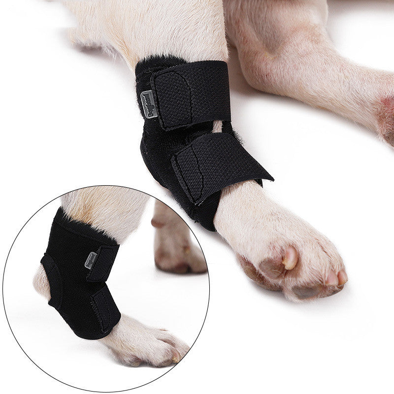 KFX-8166845 Anti-Licking Bandage for Dogs - Adjustable Size S, M, L, XL, Black Diving Material