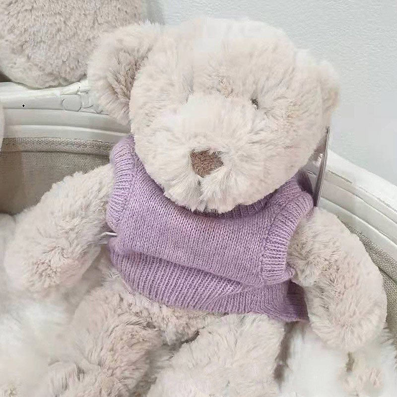 KFX-8173757 Cozy Wool Bear Sweater for Small Dogs - Autumn & Winter Pet Clothing