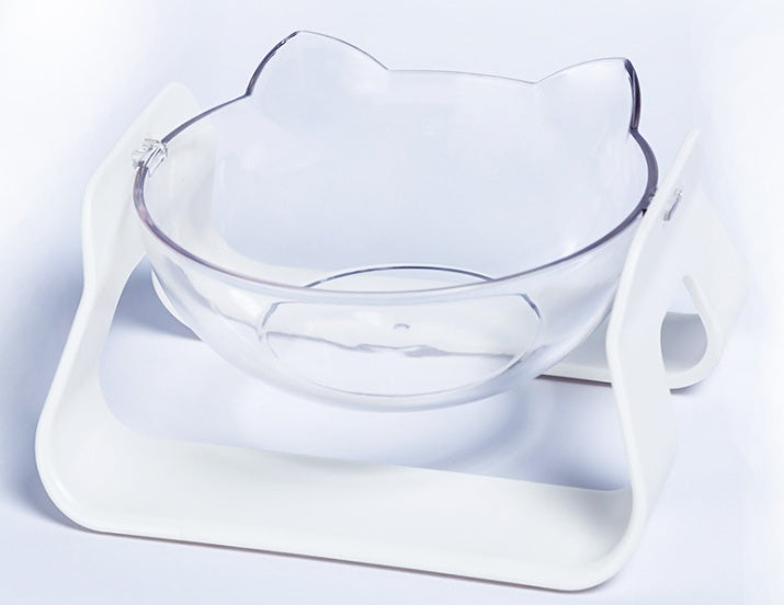 KFX-8175933 Cervical Support Plastic Cat Bowl for Comfortable Feeding