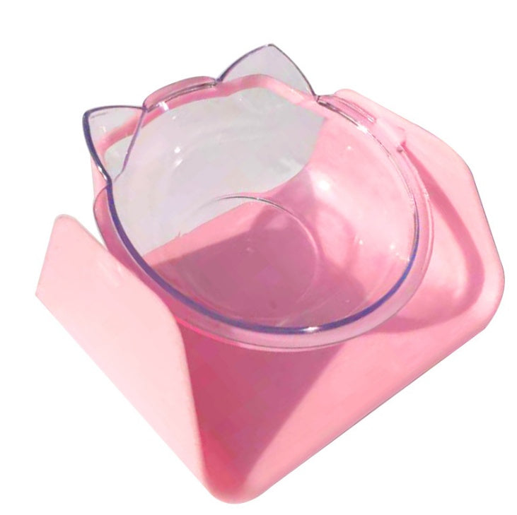 KFX-8175933 Cervical Support Plastic Cat Bowl for Comfortable Feeding