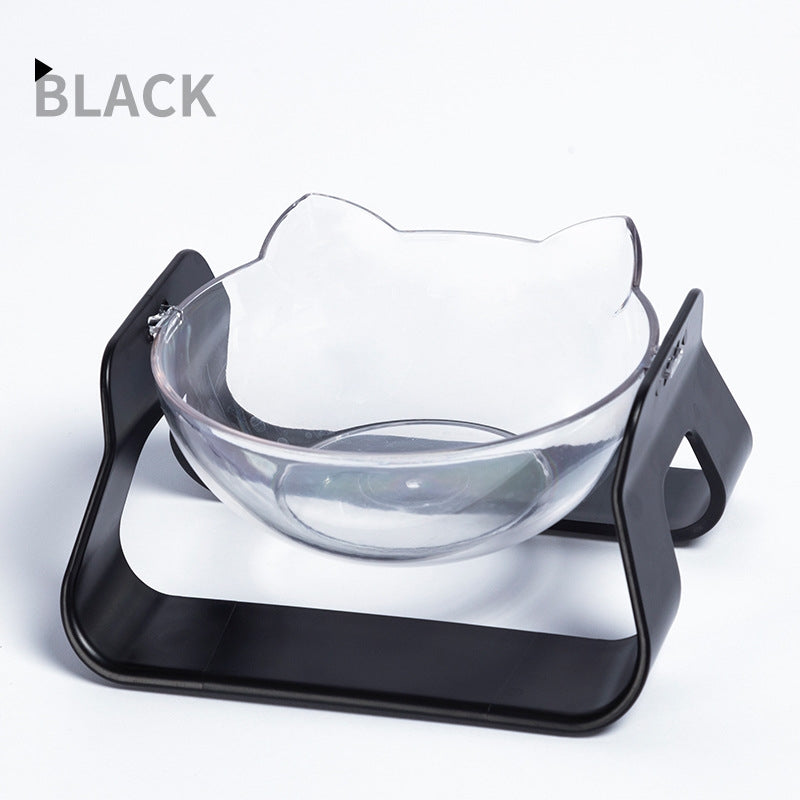 KFX-8175933 Cervical Support Plastic Cat Bowl for Comfortable Feeding