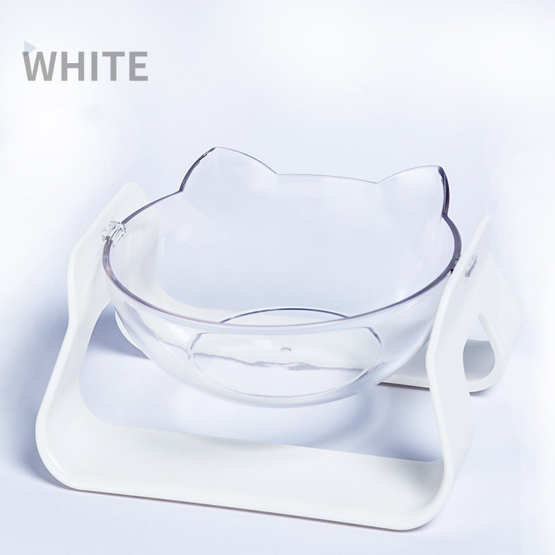 KFX-8175933 Cervical Support Plastic Cat Bowl for Comfortable Feeding