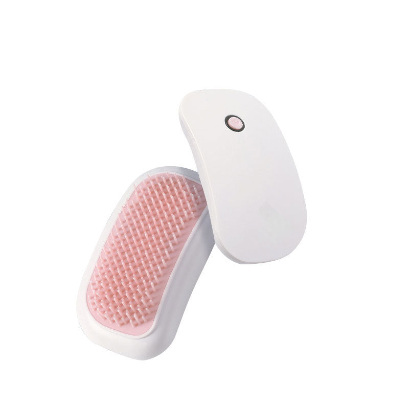 KFX-8179005 Handheld Electric Vibration Massage Brush for Pets - Portable Cat and Dog Comb with Soft TPE Teeth