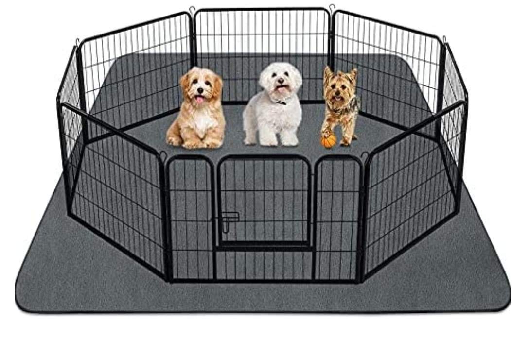 KFX-8189117 Multi-Layer Waterproof Mattress Cover for Pets – Anti-Seepage and Dirt-Resistant, Available in Gray and Green