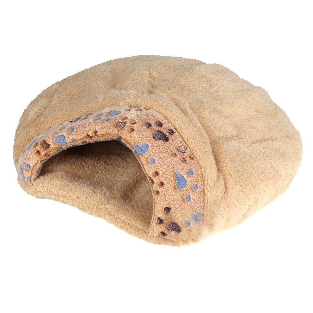 KFX-8191293 All-Season Cat Sleeping Bag - Shu Cotton Wool & PP Cotton, S and M Sizes Available