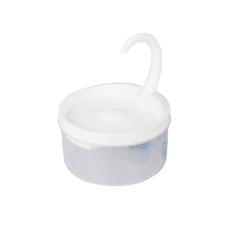 KFX-8193085 Automatic USB Cat and Dog Drinking Fountain with LED Night Light and High-Efficiency Filtration