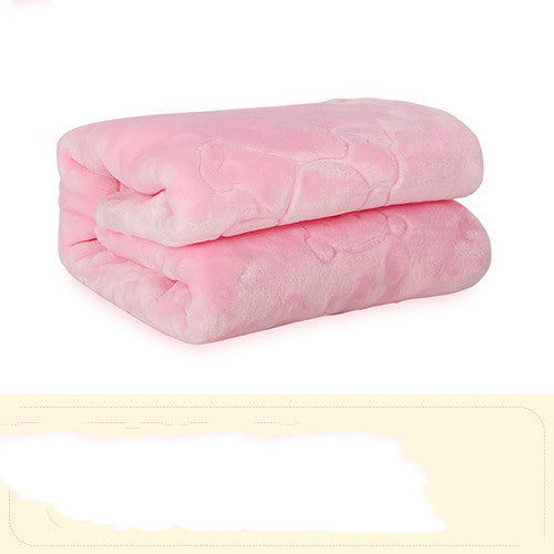KFX-8193853 Soft and Padded Double Heavy Thermal Pet Blanket for Dogs in Blue, Pink, and Mint Green