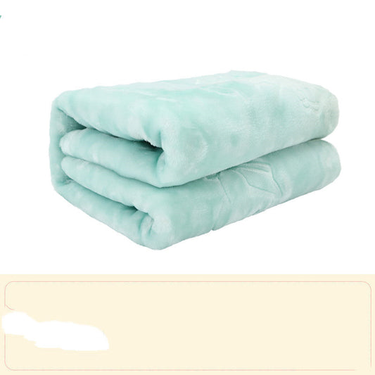 KFX-8193853 Soft and Padded Double Heavy Thermal Pet Blanket for Dogs in Blue, Pink, and Mint Green