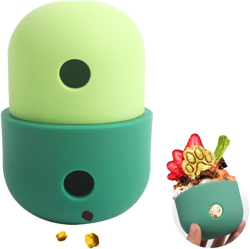 KFX-8194493 Interactive Treat Dispensing Puzzle Toy for Small to Medium Dogs – Enrichment Food Ball for Training and Slow Feeding