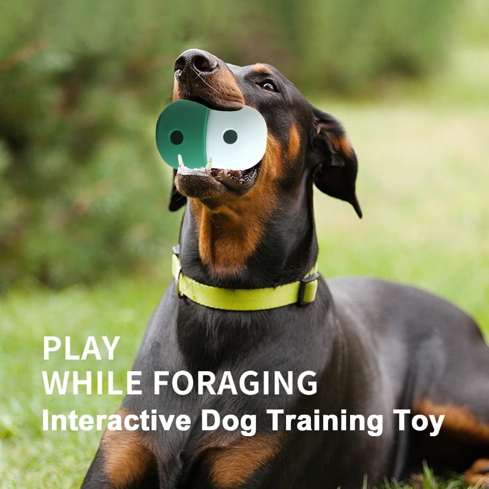 KFX-8194493 Interactive Treat Dispensing Puzzle Toy for Small to Medium Dogs – Enrichment Food Ball for Training and Slow Feeding