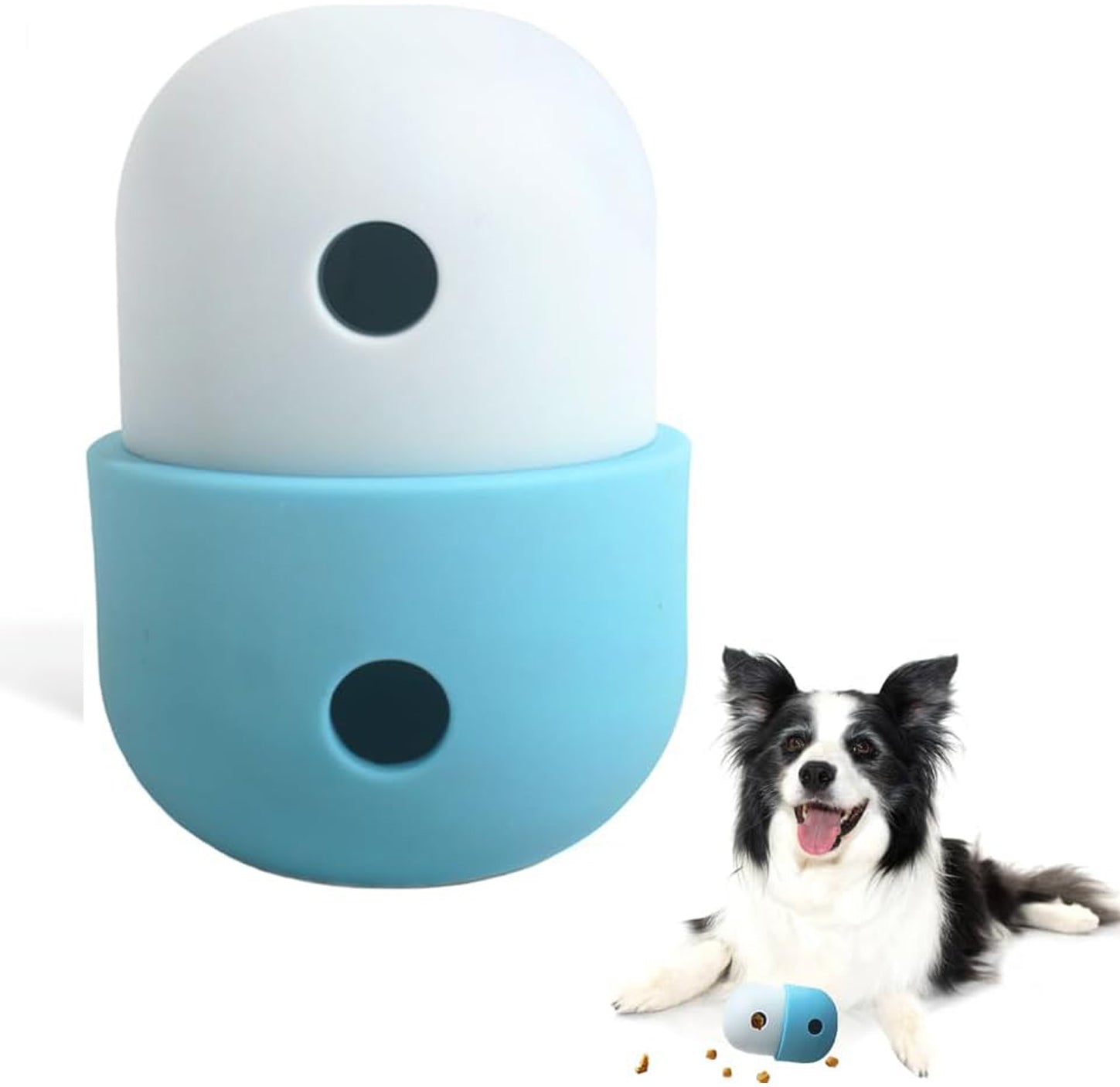 KFX-8194493 Interactive Treat Dispensing Puzzle Toy for Small to Medium Dogs – Enrichment Food Ball for Training and Slow Feeding