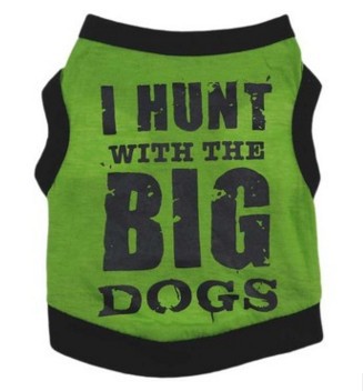 KFX-8197181 Casual Cotton Pet Vest T-Shirt Apparel for Small Dogs and Cats in Multiple Colors