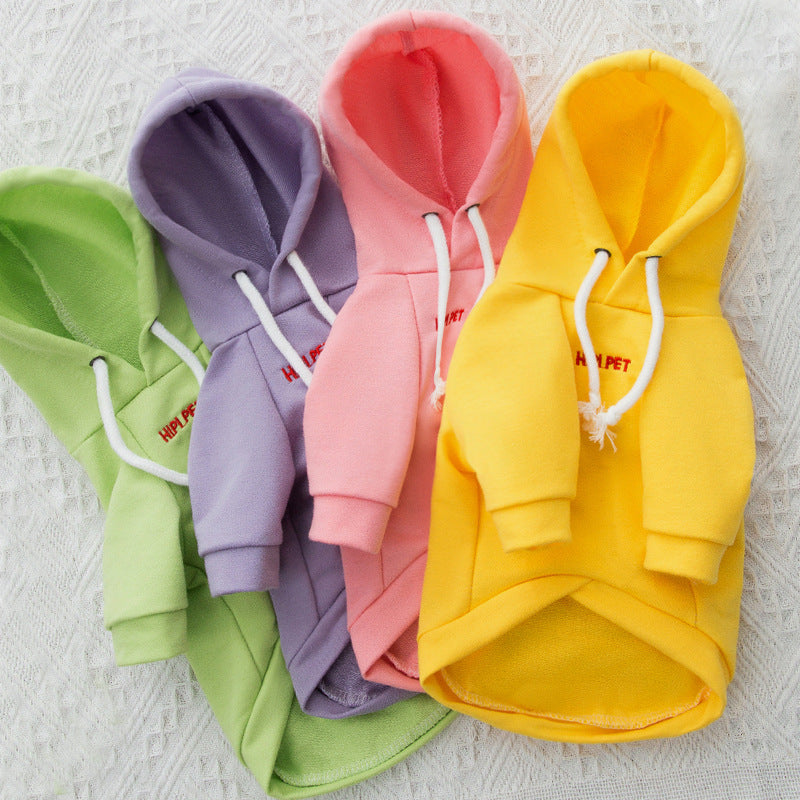 KFX-8198077 Cozy Polyester Dog Clothes for Small Puppies in Vibrant Colors